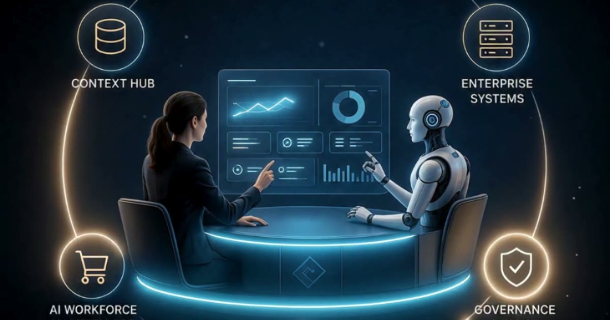 RedemptAI: one workforce, human and AI, orchestrated